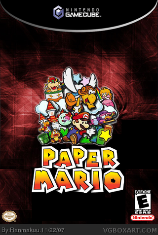 Paper Mario box cover