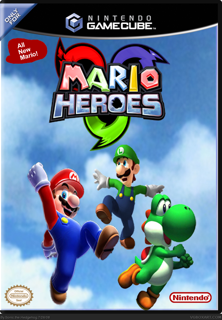 Mario Heroes box cover