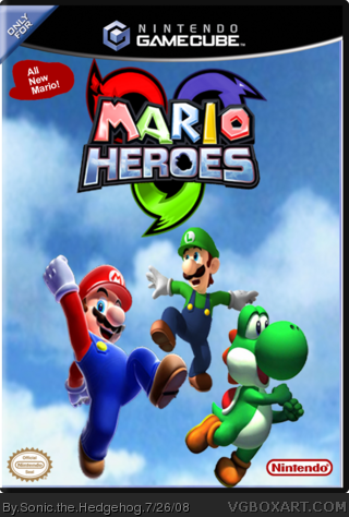 Mario Heroes box art cover
