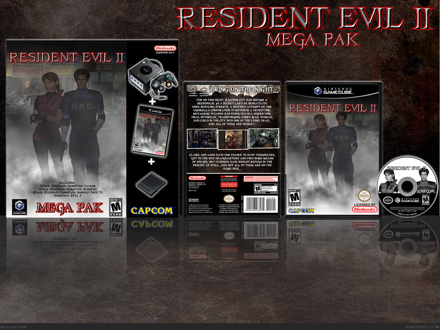 Resident Evil 2- Mega Pak box cover