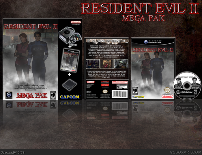 Resident Evil 2- Mega Pak box art cover