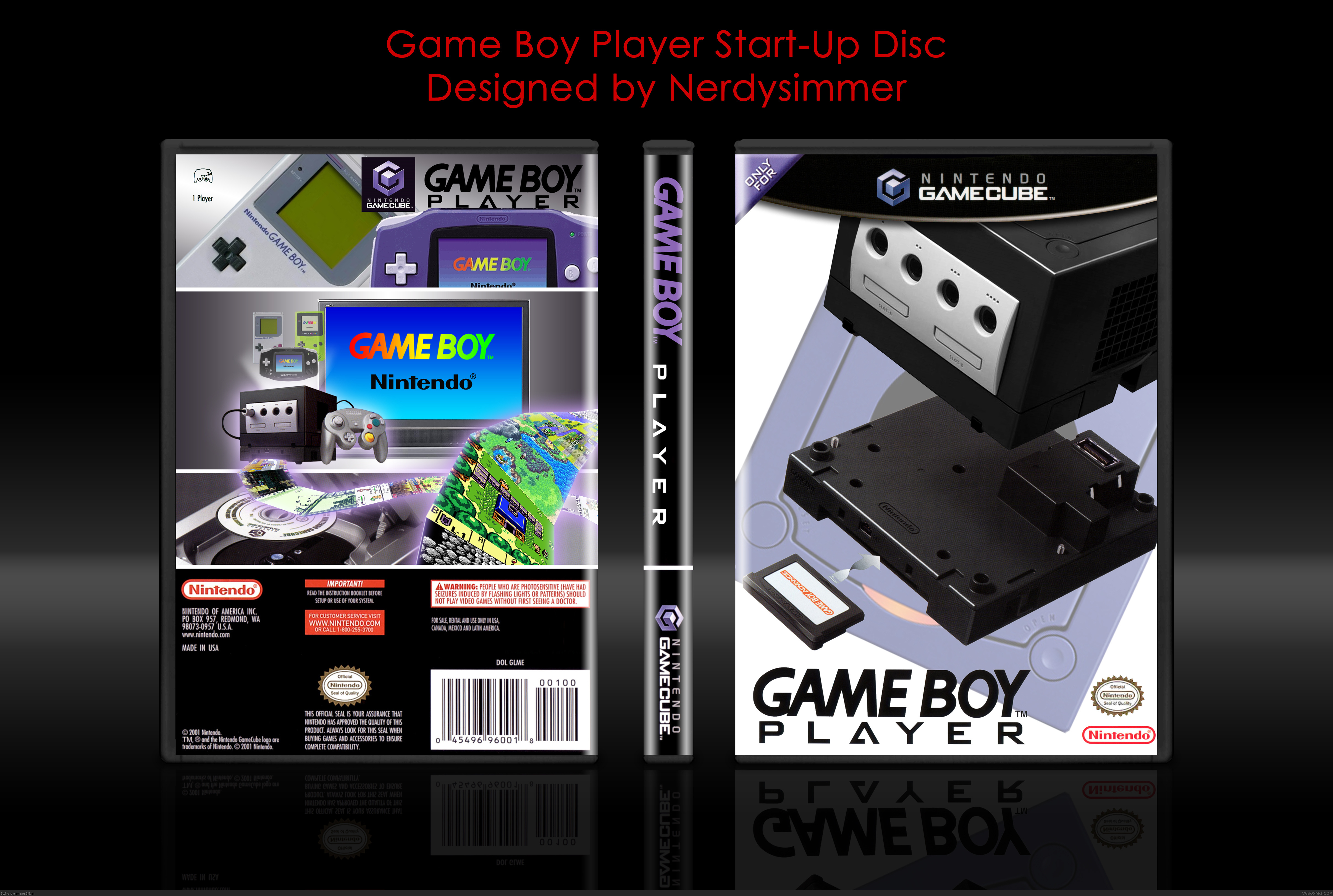 Game Boy Player Startup Disc box cover