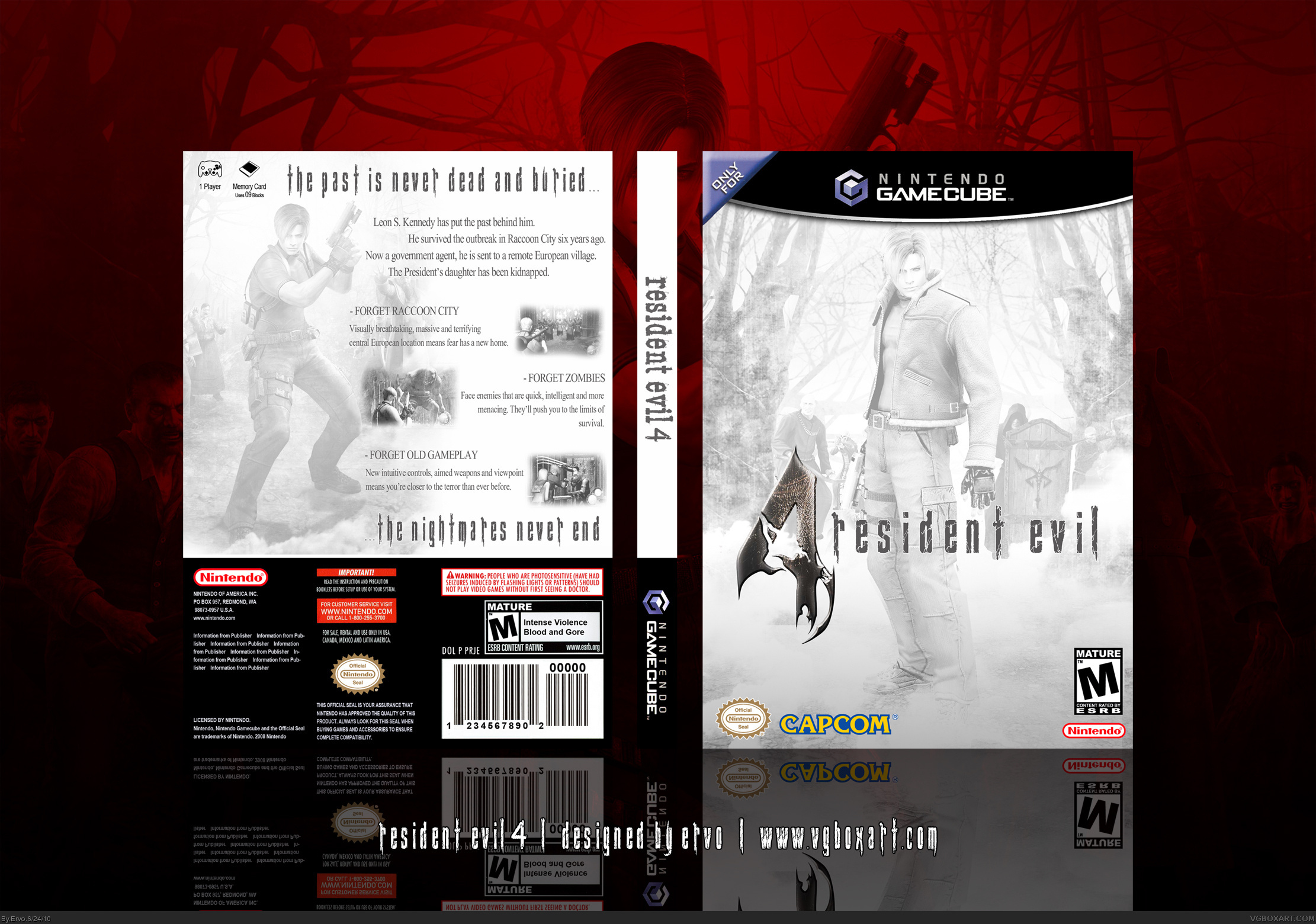 Resident Evil 4 box cover