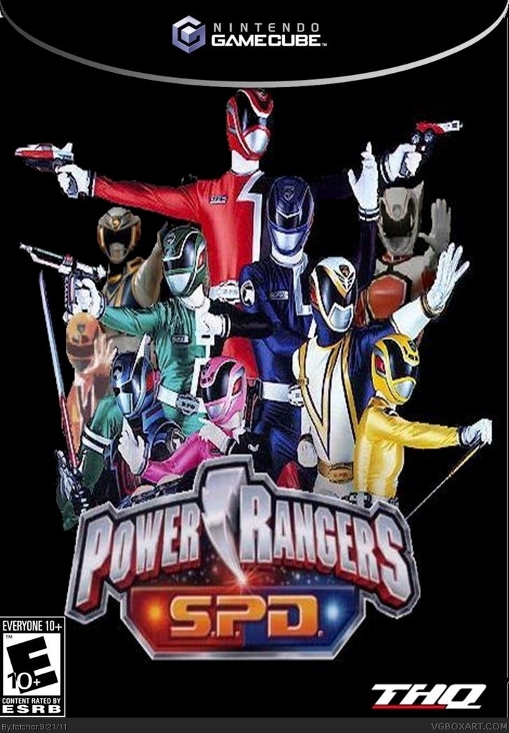 Power Ranger SPD box cover