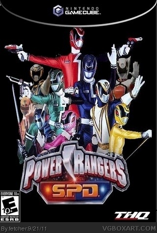 Power Ranger SPD box art cover