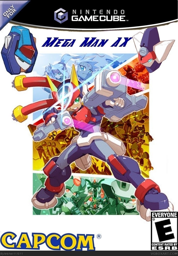 Mega Man AX box cover