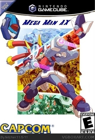 Mega Man AX box art cover