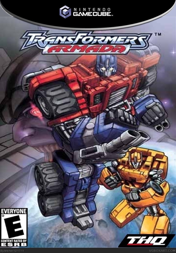 Transformers Aramada box cover