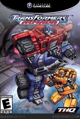 Transformers Aramada box art cover