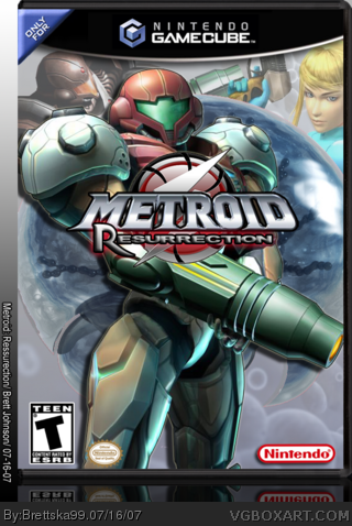 Metroid: Resurrection box cover