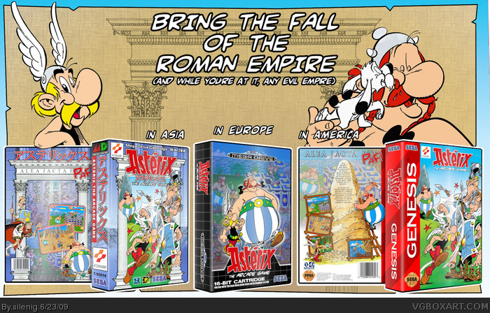 Asterix box art cover