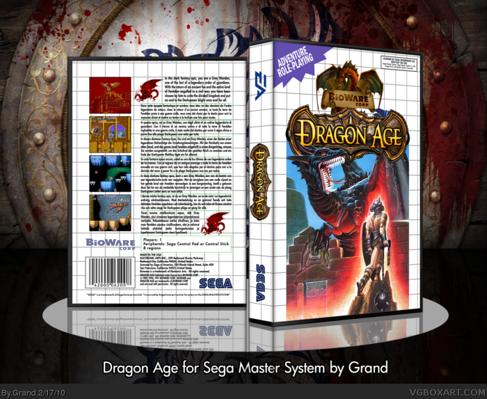 Dragon Age box art cover