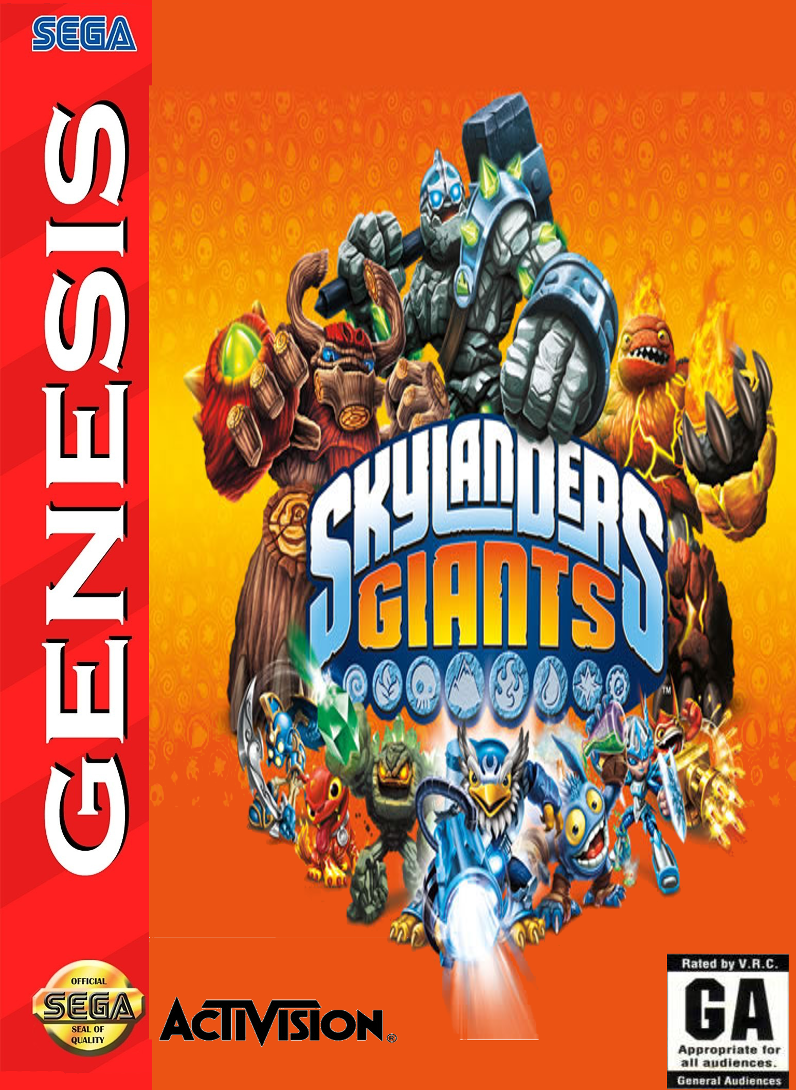 Skylanders Giants box cover