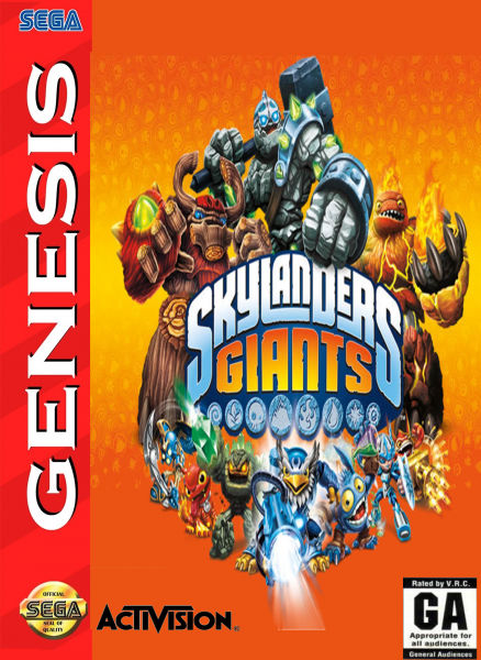 Skylanders Giants box art cover