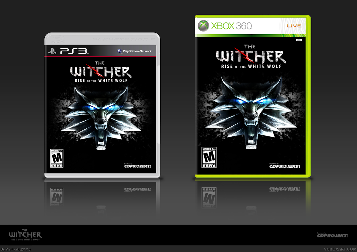 The Witcher: Rise of the White Wolf box cover