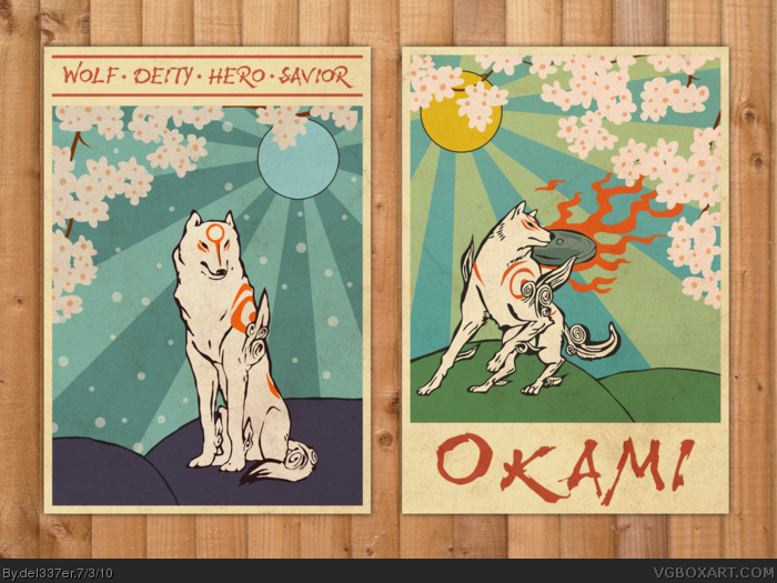 Okami box art cover