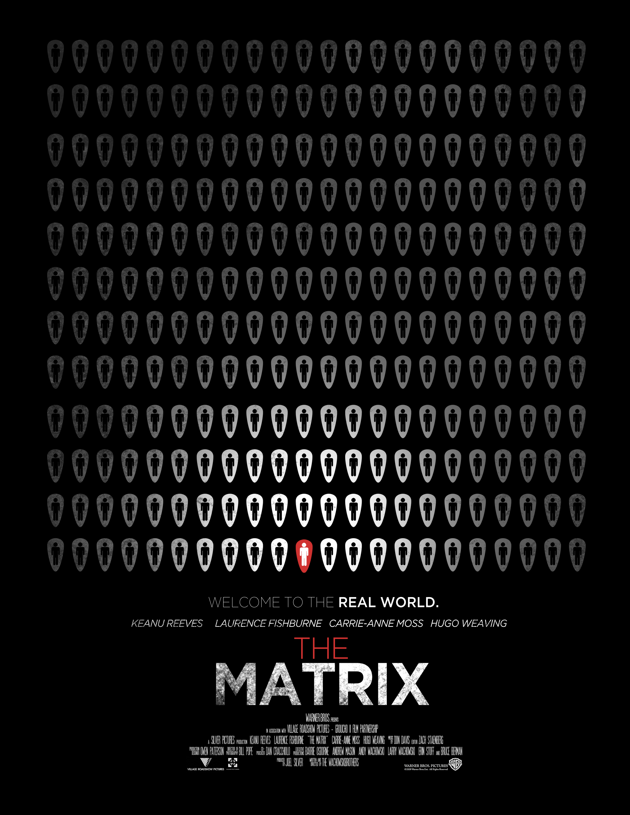 Minimalist Poster : Matrix box cover