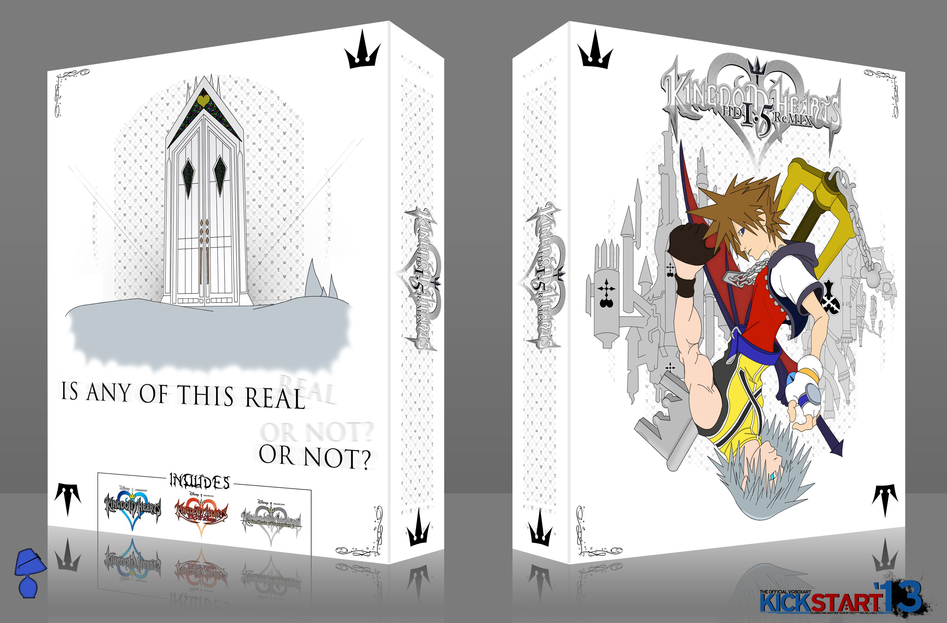 Kingdom Hearts HD Remix 1.5 box cover