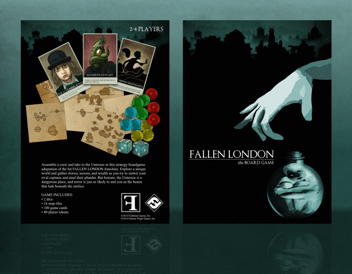 Fallen London: The Board Game box art cover