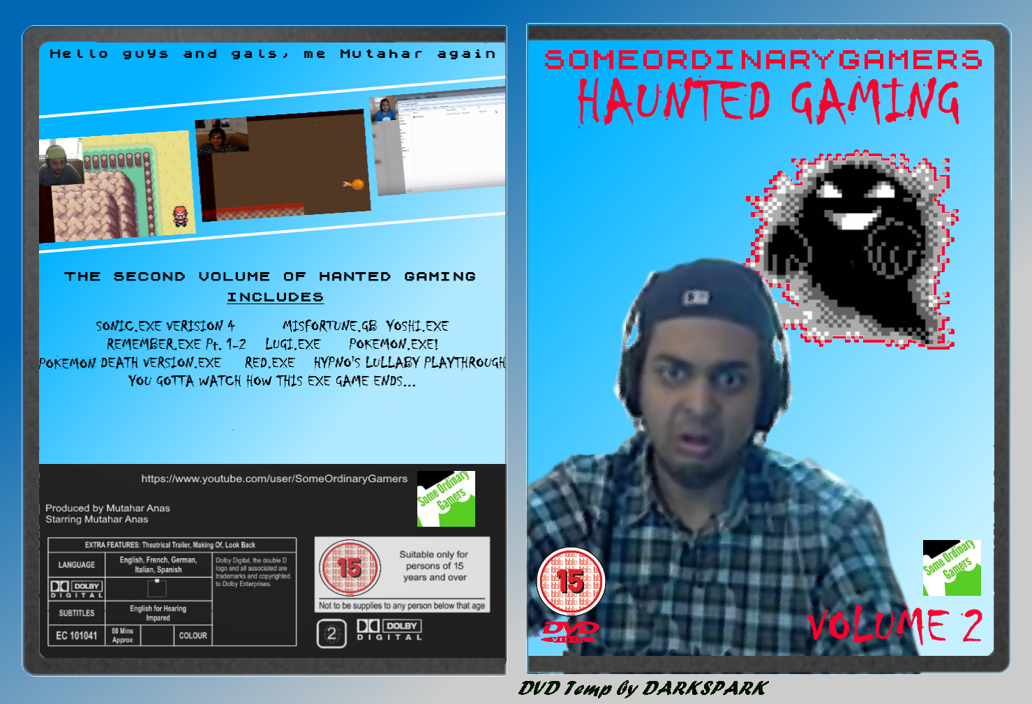 SomeOrdinaryGamers : Haunted Gaming Volume 2 box cover