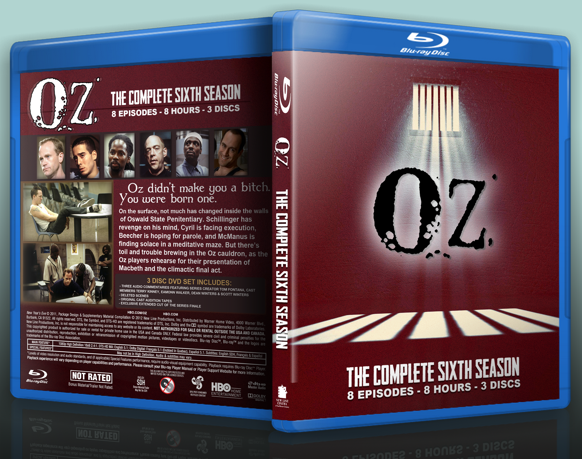 Oz Season Six box cover