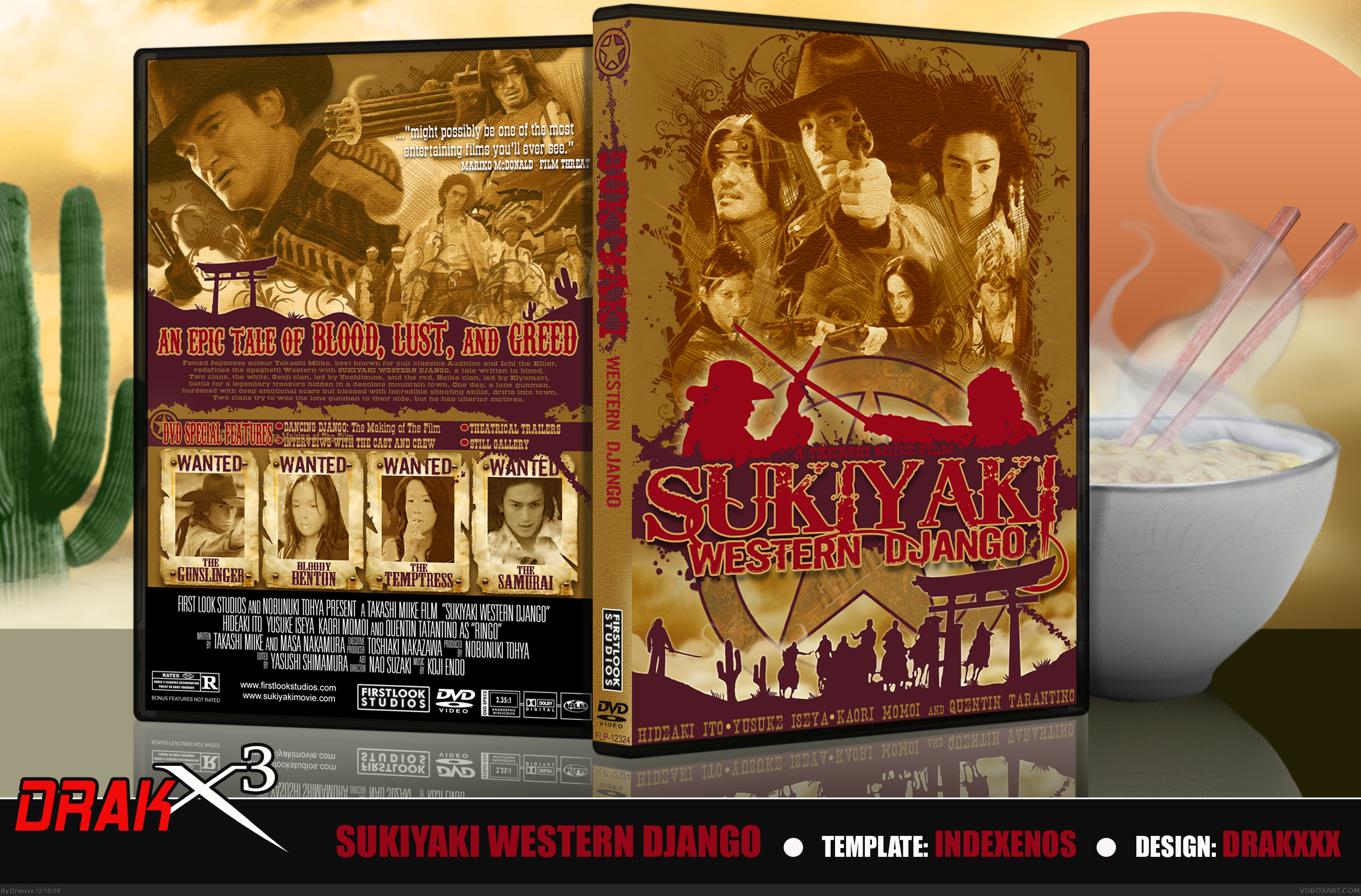 Sukiyaki Western Django box cover