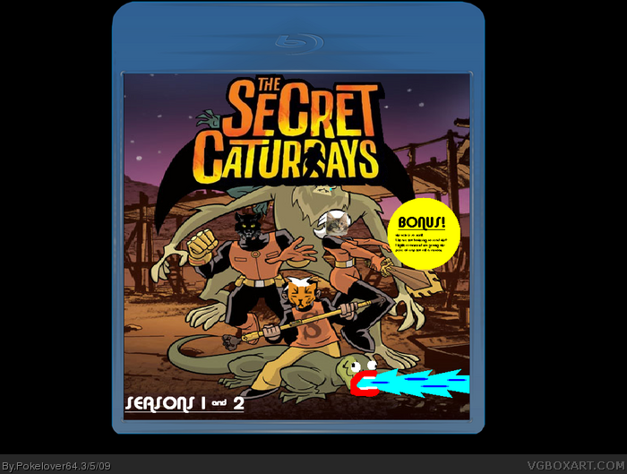 Secret Caturdays box art cover
