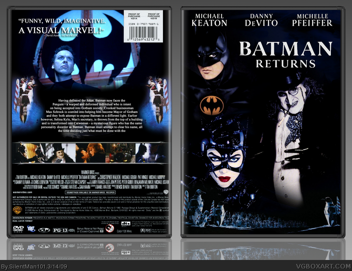 Batman Returns box art cover
