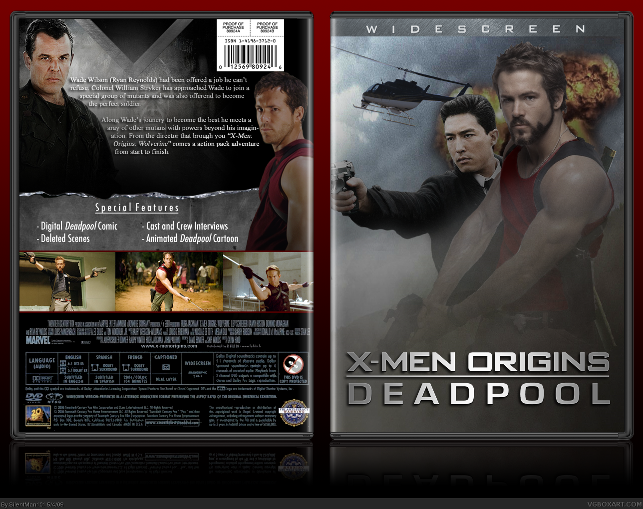 X-Men Origins: Deadpool box cover