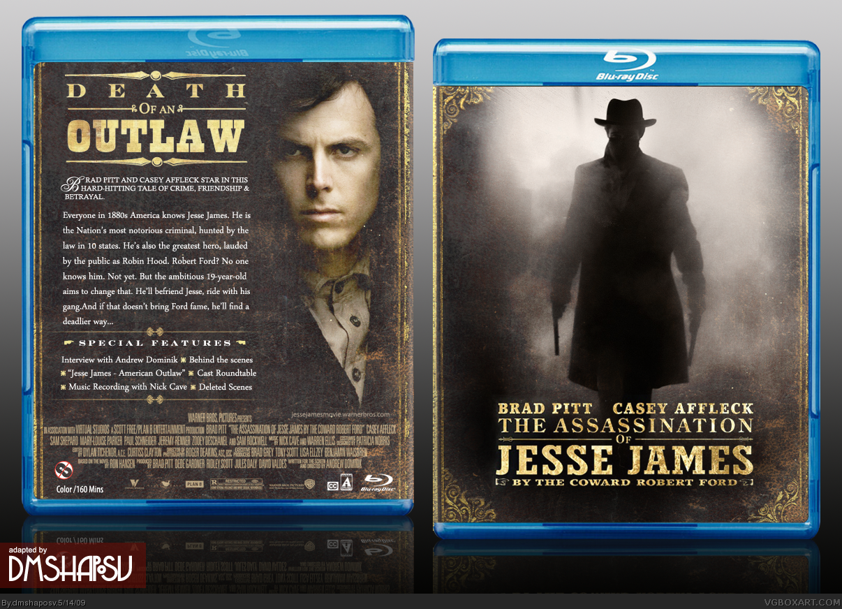 The Assassination of Jesse James by Robert Ford box cover