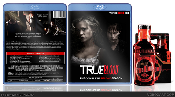 True Blood: The Complete Second Season box art cover
