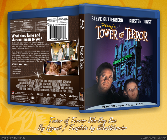 Tower of Terror box art cover