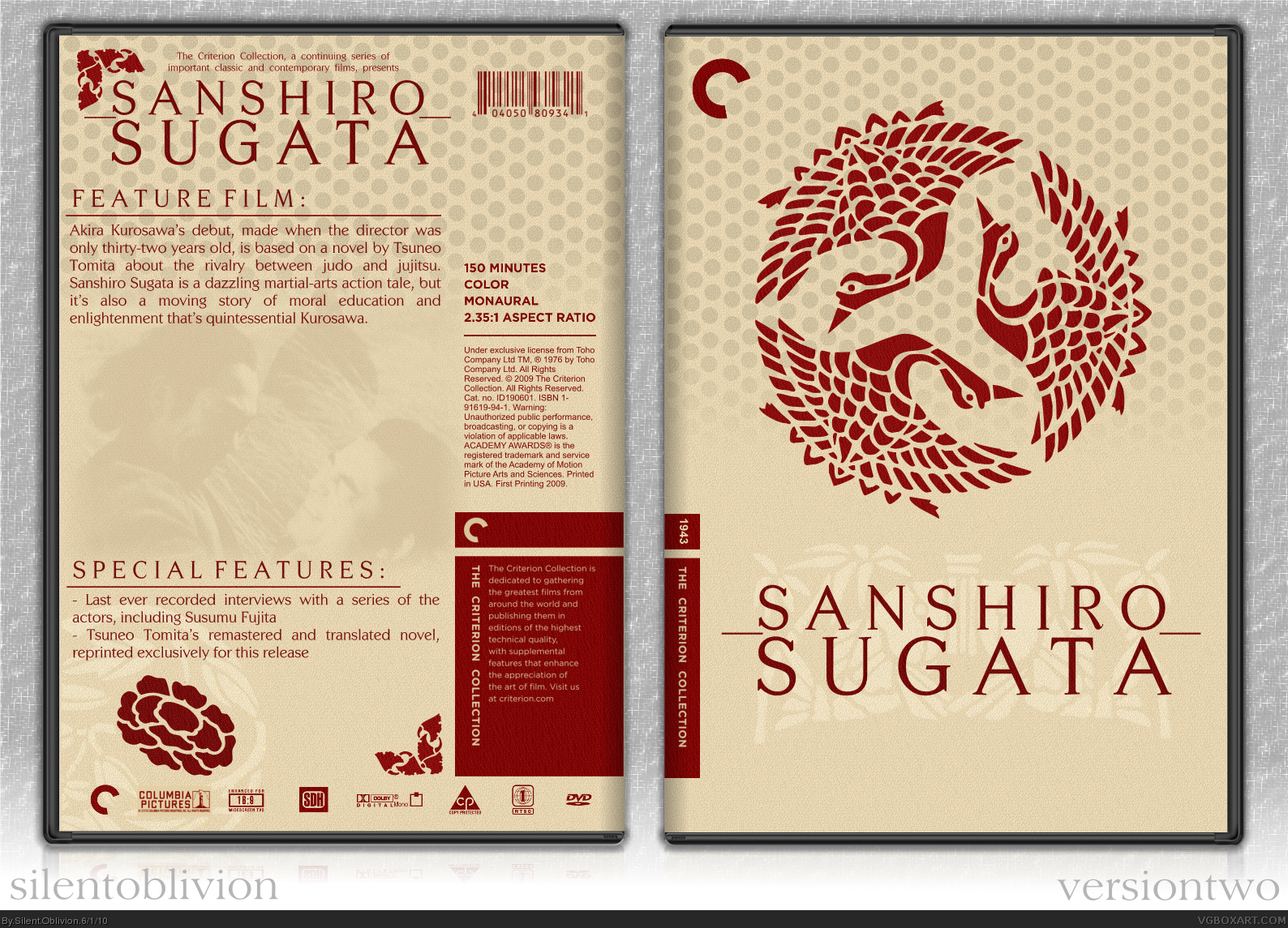 Sanshiro Sugata box cover