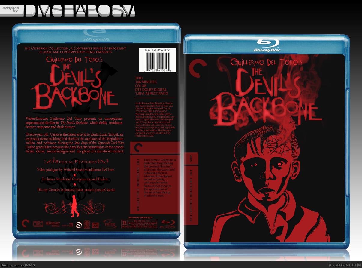 The Devil's Backbone box cover