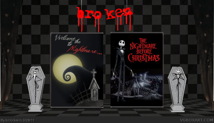 The Nightmare Before Christmas box art cover