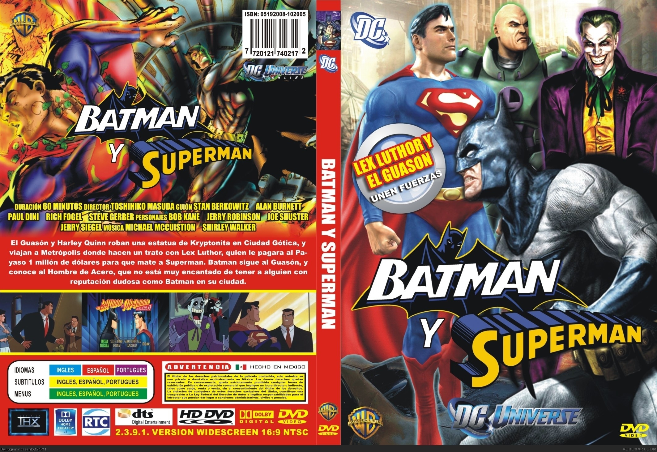 Batman VS. Superman box cover