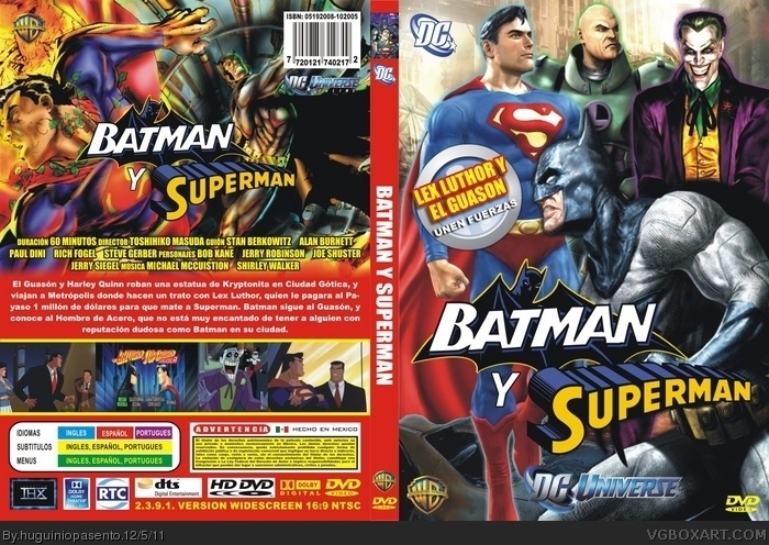 Batman VS. Superman box art cover