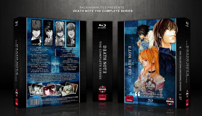 Death Note: The Complete Series box art cover