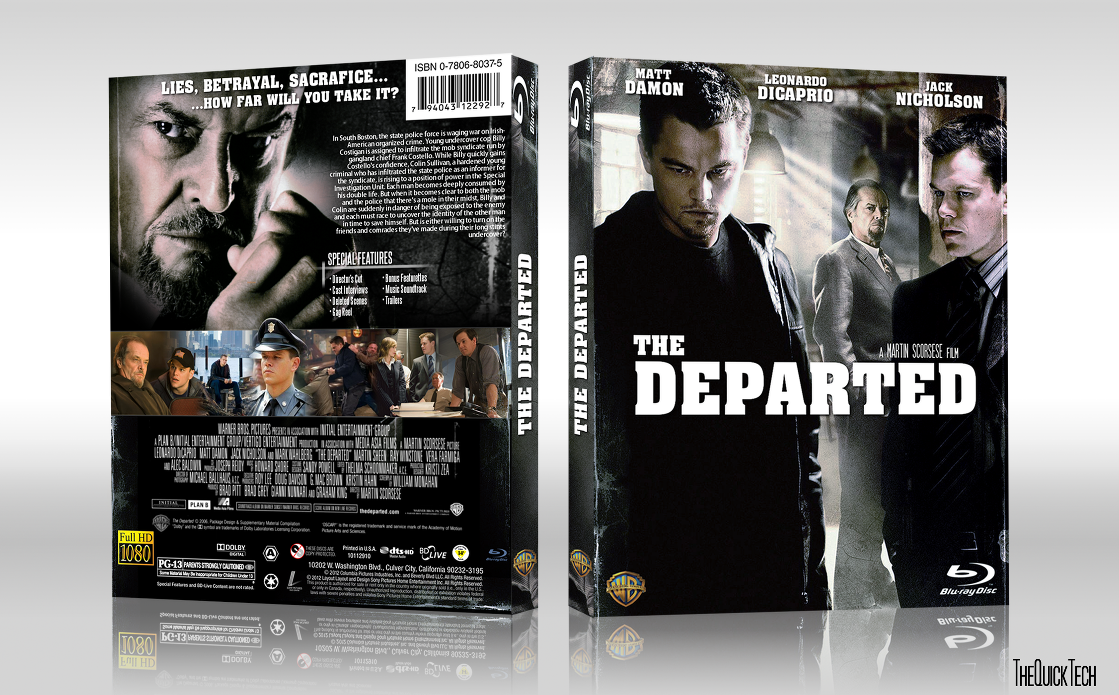 The Departed box cover