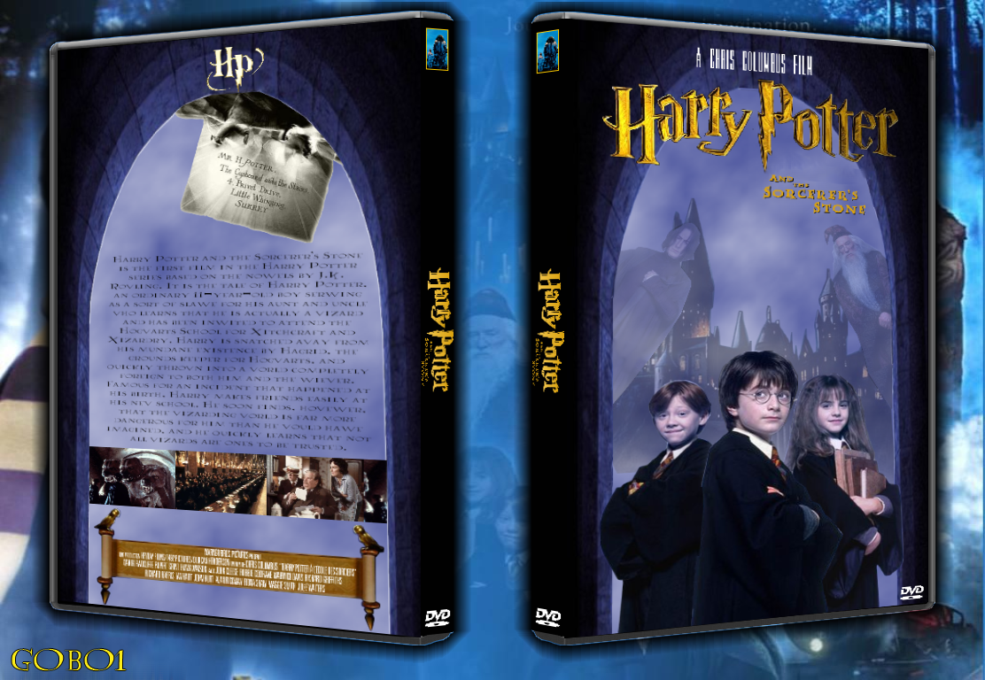 Harry Potter and the Sorcerer's Stone box cover