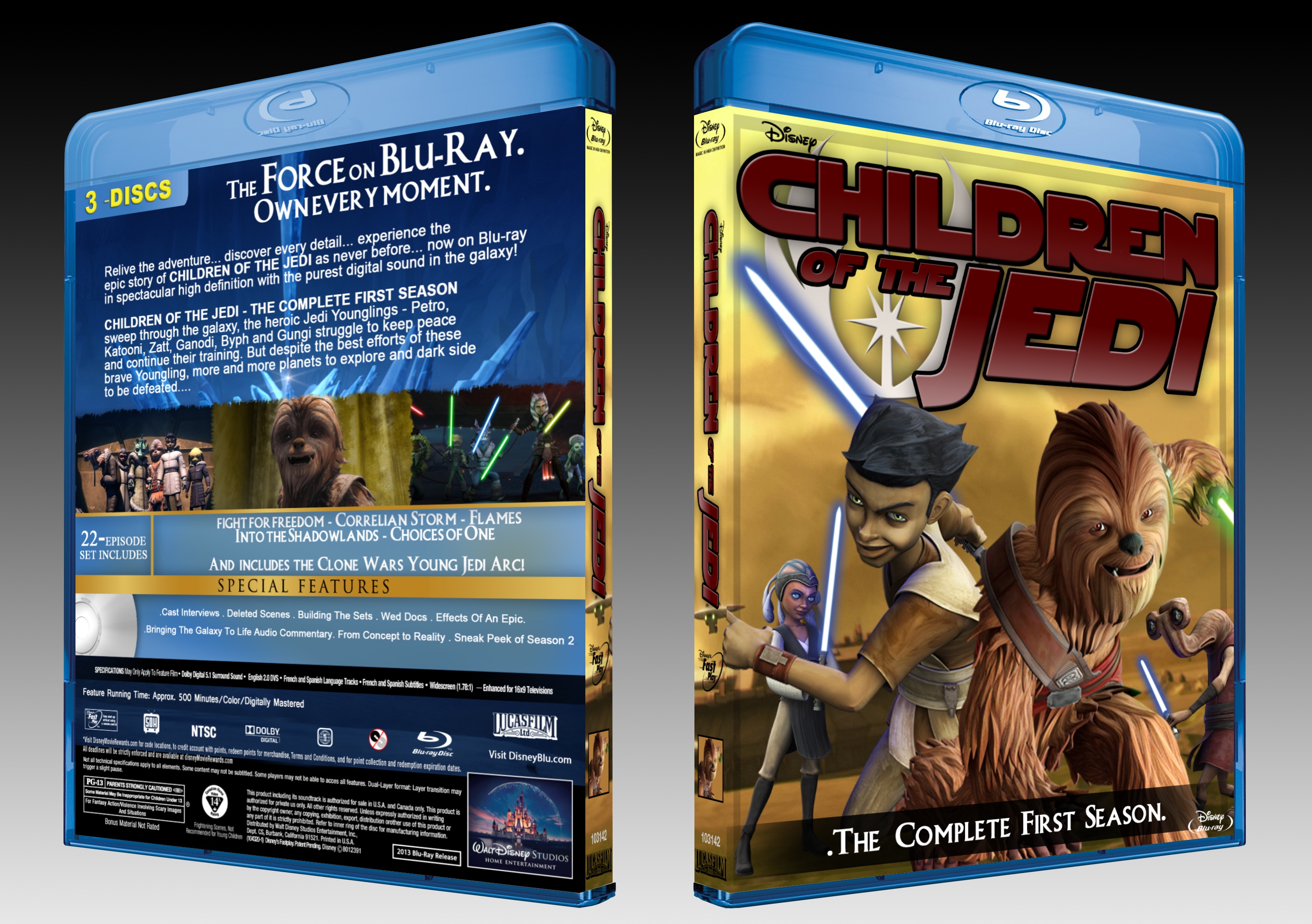 Star Wars: Children of the Jedi box cover