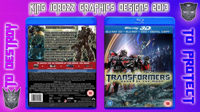 Transformers: Dark Of The Moon box art cover