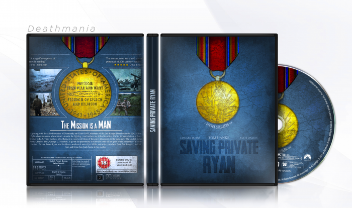 Saving Private Ryan box art cover