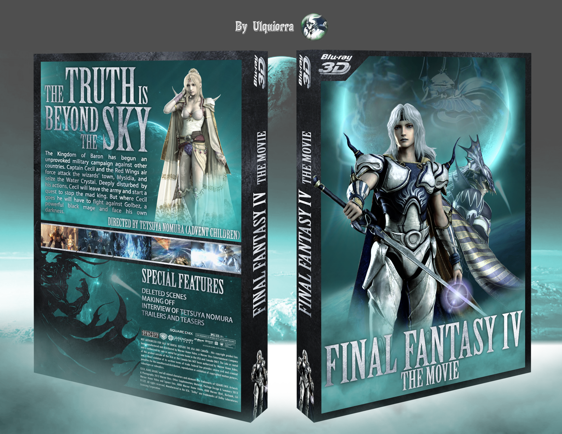 Final Fantasy IV: the movie box cover