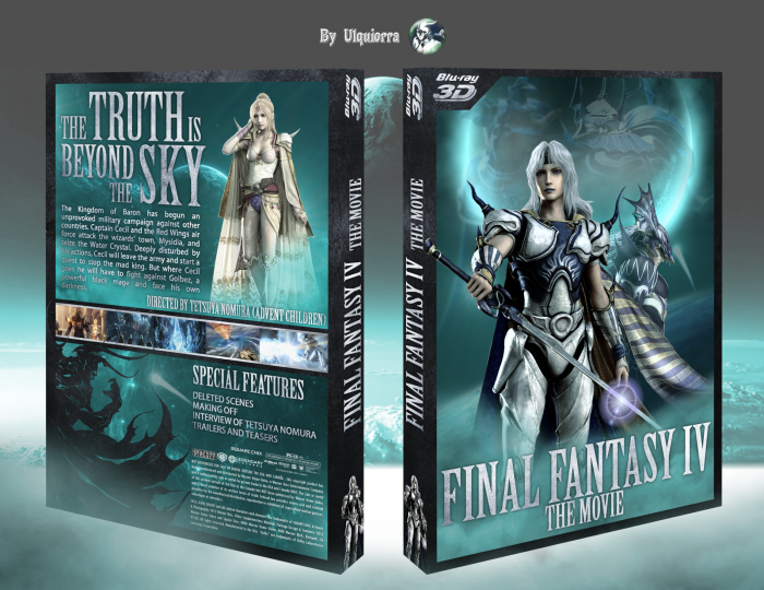 Final Fantasy IV: the movie box art cover