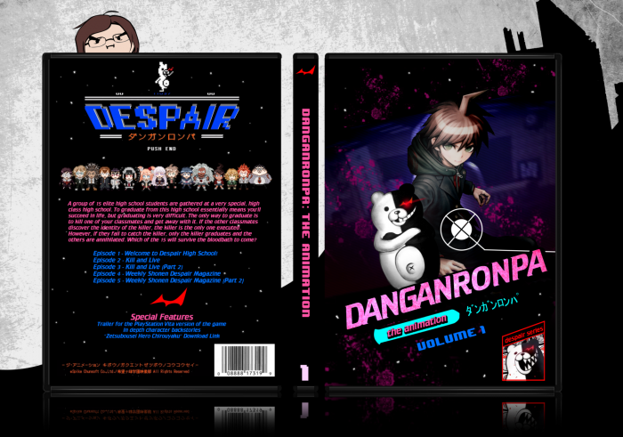 Danganronpa: The Animation box art cover