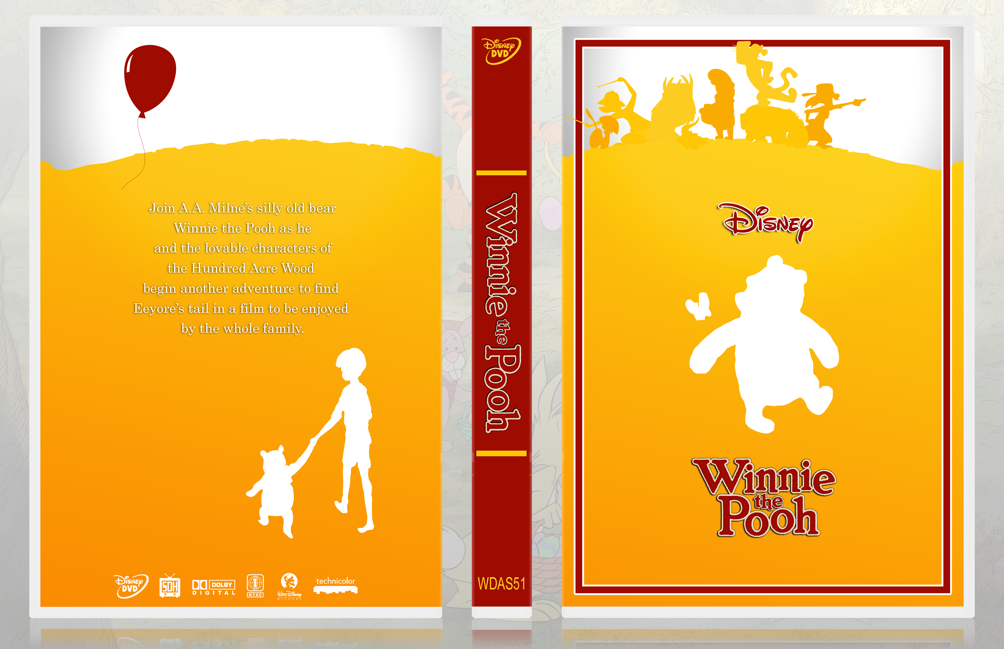 Winnie the Pooh box cover