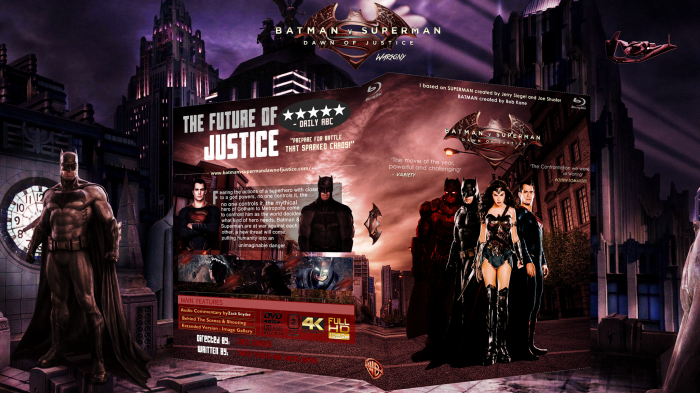 Batman v Superman: Dawn Of Justice box art cover