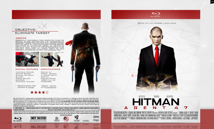 Hitman: Agent 47 box art cover