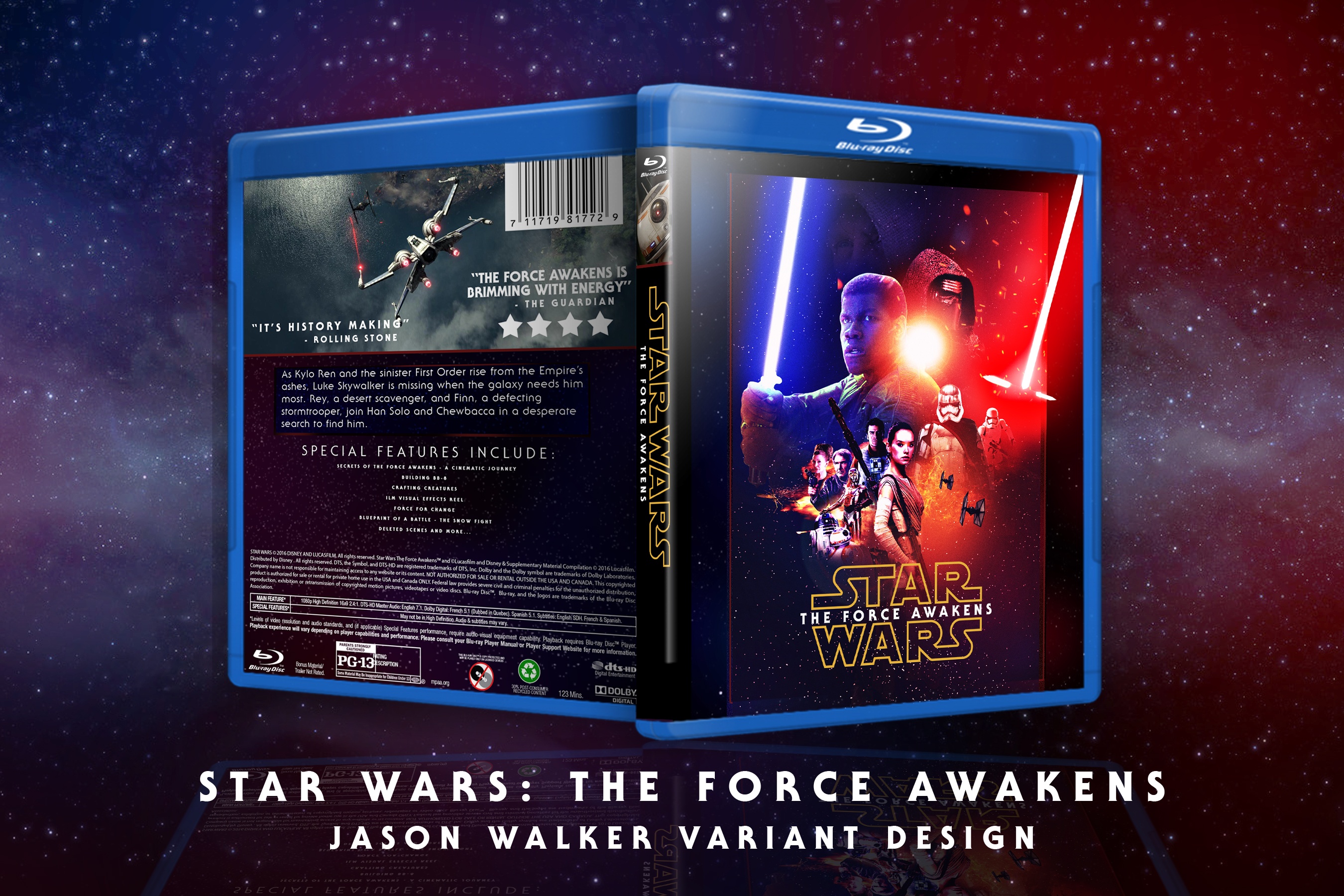 Star Wars: The Force Awakens box cover